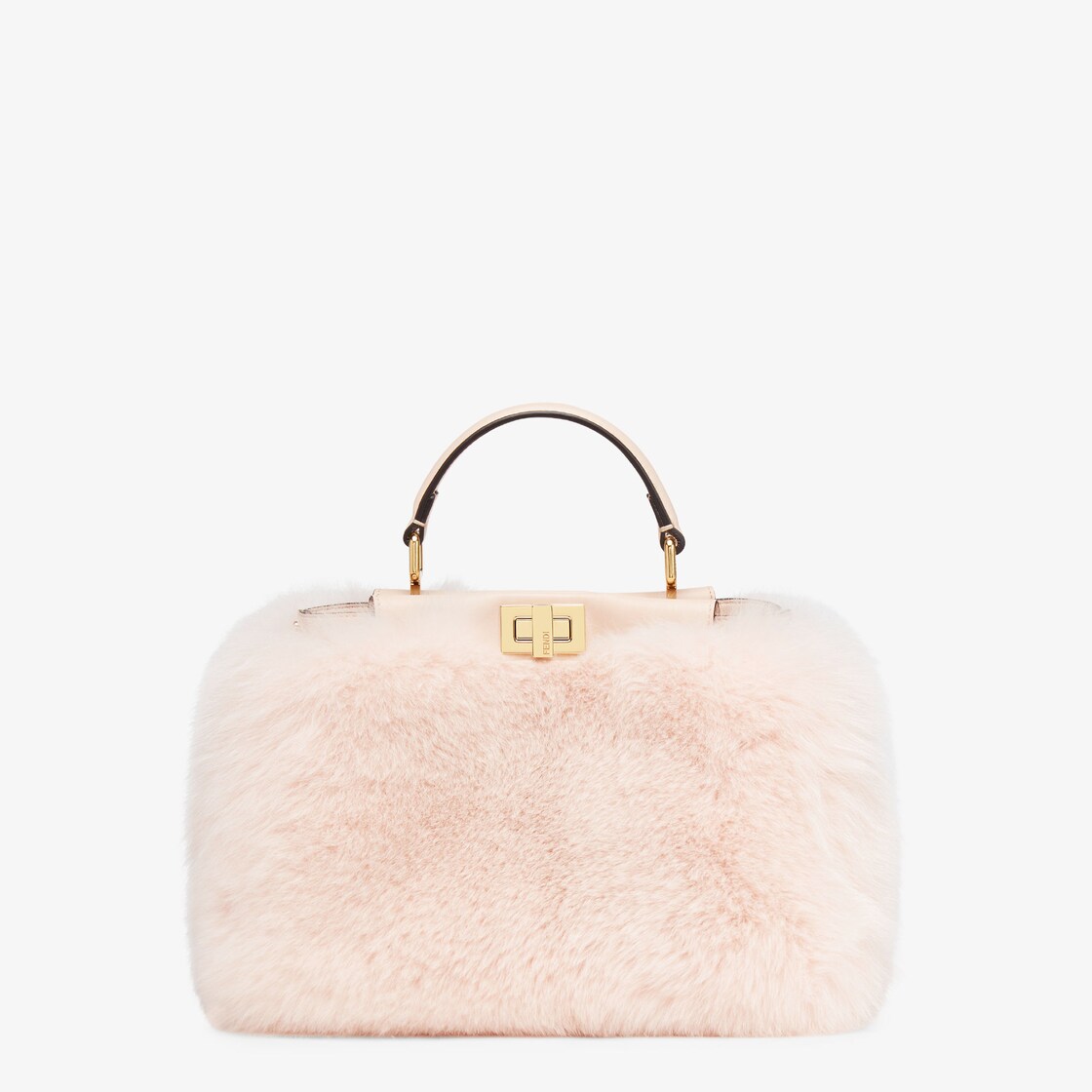 Fendi peekaboo fur online bag