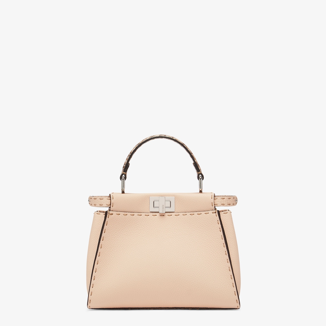 Peekaboo Mini Leather Pink - Image 1/5