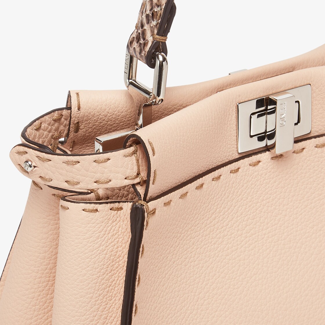 Peekaboo Mini Leather Pink - Image 5/5