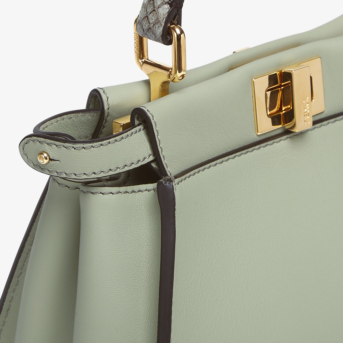 Fendi peekaboo mini clearance green