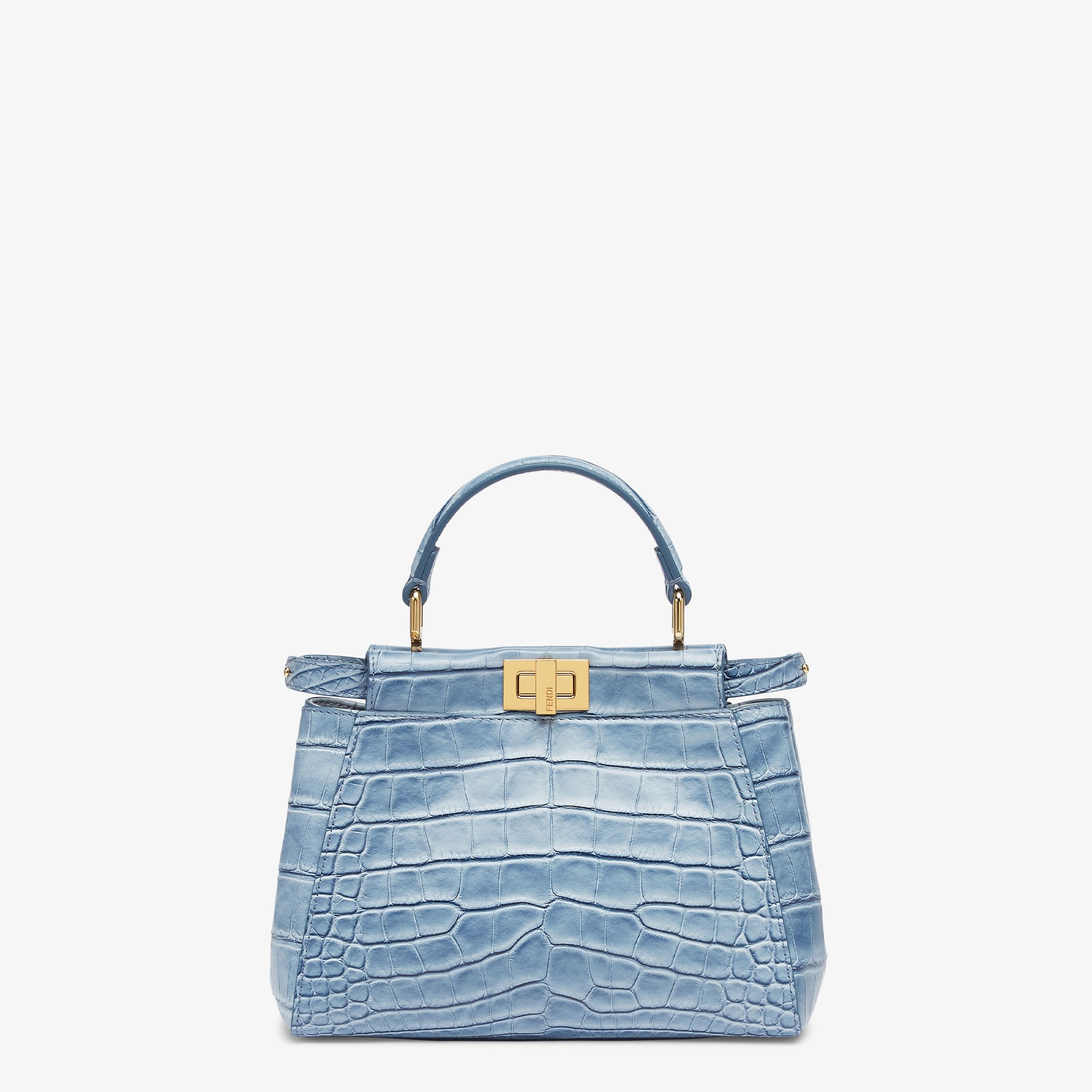fendi peekaboo mini crocodile