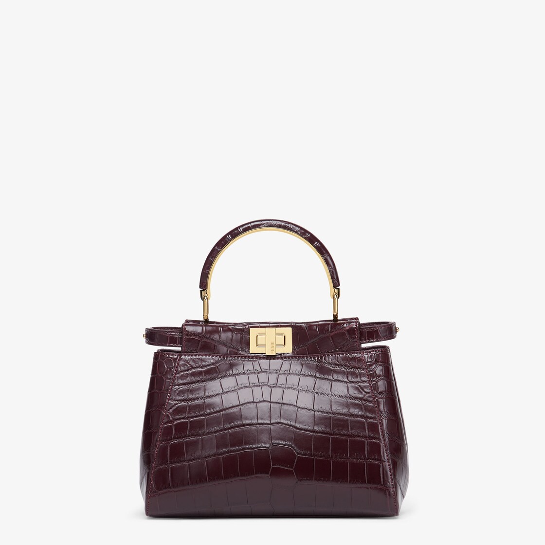 Fendi hotsell peekaboo burgundy