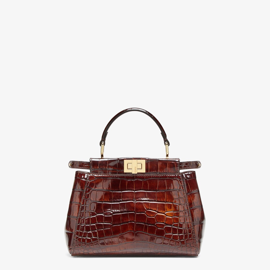 Fendi peekaboo 2025 mini crocodile