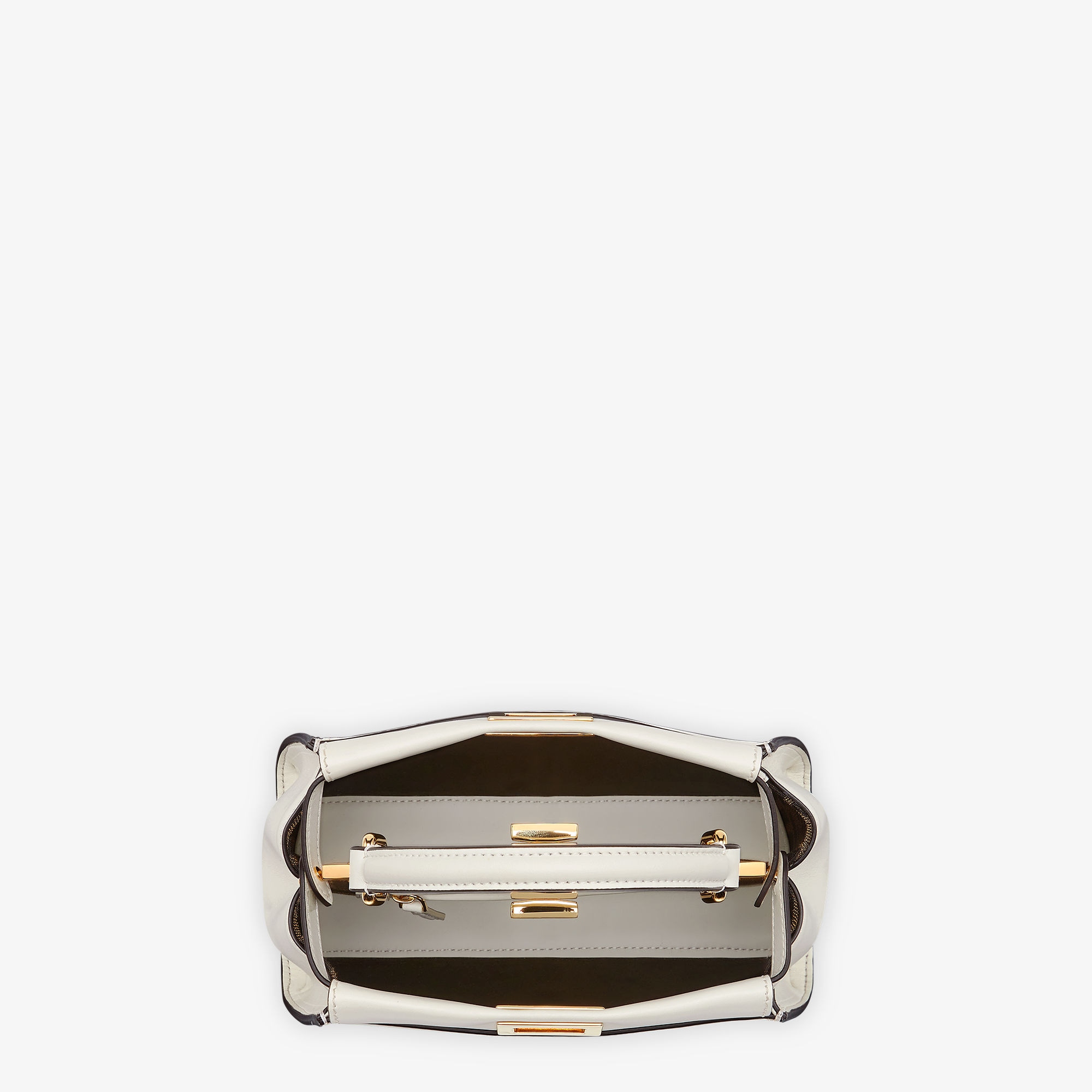 ピーカブー ミニ レザー ホワイト | Fendi ピーカブー ミニ レザー ホワイト | Fendi
