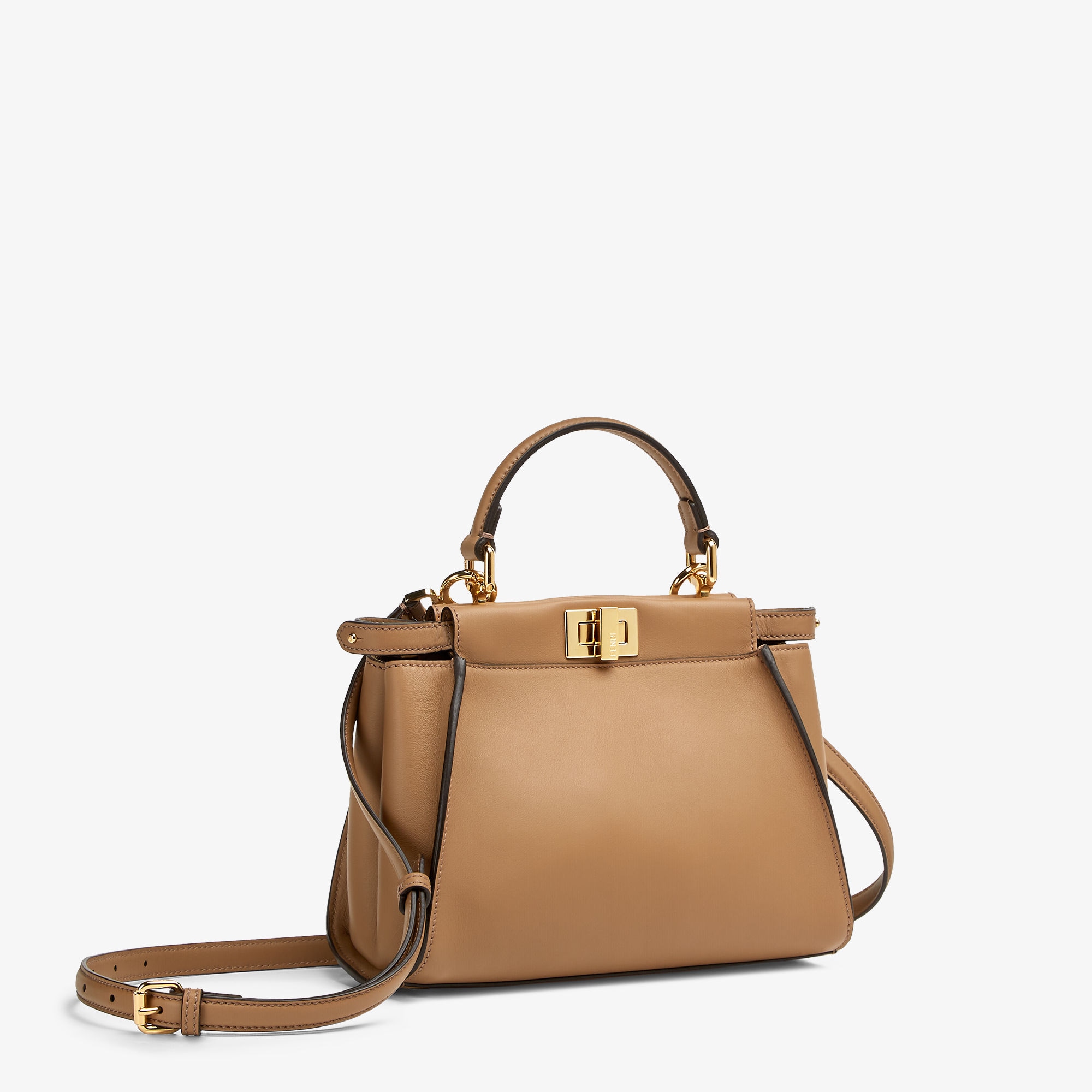 ピーカブー ミニ レザー ベージュ | Fendi ピーカブー ミニ レザー ベージュ | Fendi
