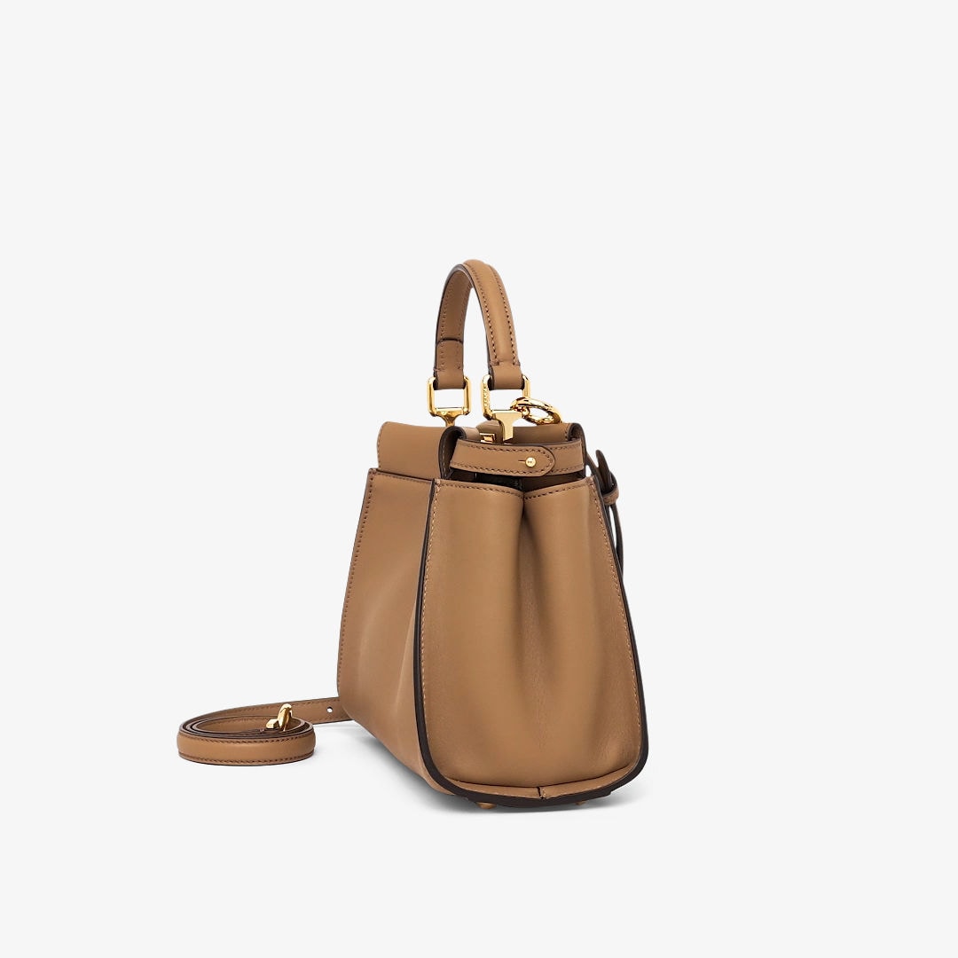 ピーカブー ミニ レザー ベージュ | Fendi ピーカブー ミニ レザー ベージュ | Fendi