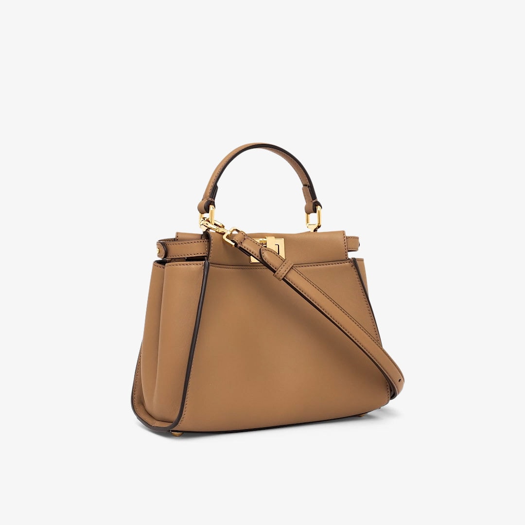 ピーカブー ミニ レザー ベージュ | Fendi ピーカブー ミニ レザー ベージュ | Fendi