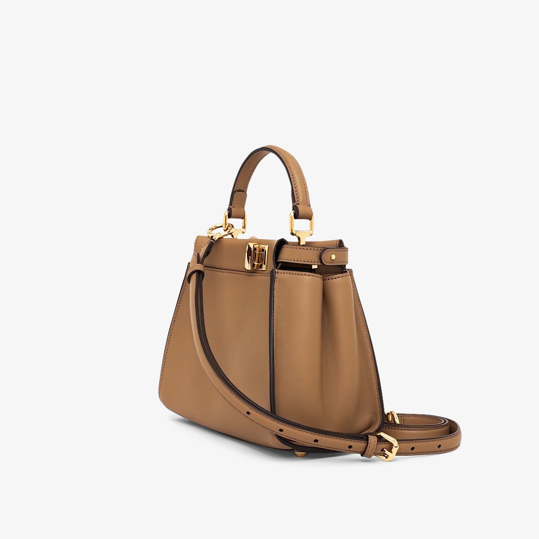ピーカブー ミニ レザー ベージュ | Fendi ピーカブー ミニ レザー ベージュ | Fendi