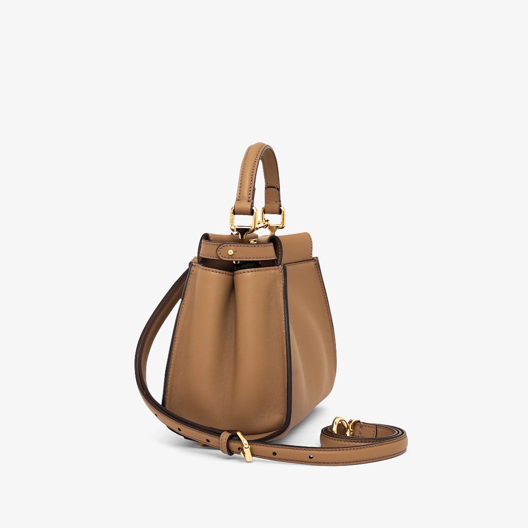 ピーカブー ミニ レザー ベージュ | Fendi ピーカブー ミニ レザー ベージュ | Fendi