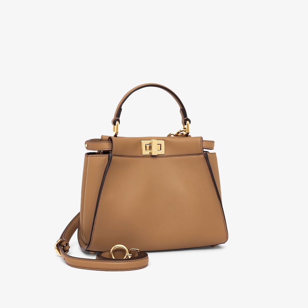 ピーカブー ミニ レザー ベージュ | Fendi ピーカブー ミニ レザー ベージュ | Fendi