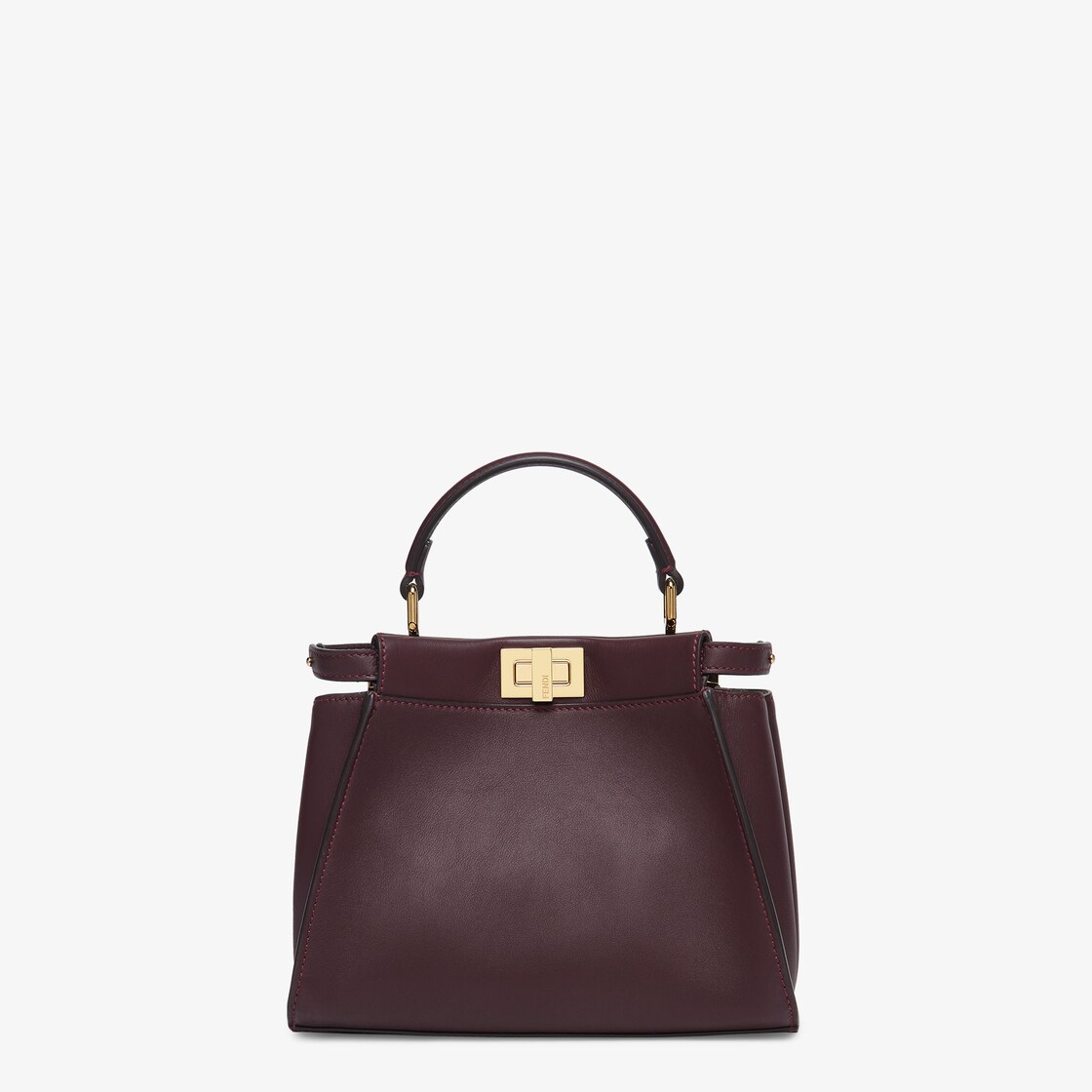 Fendi 2025 peekaboo burgundy