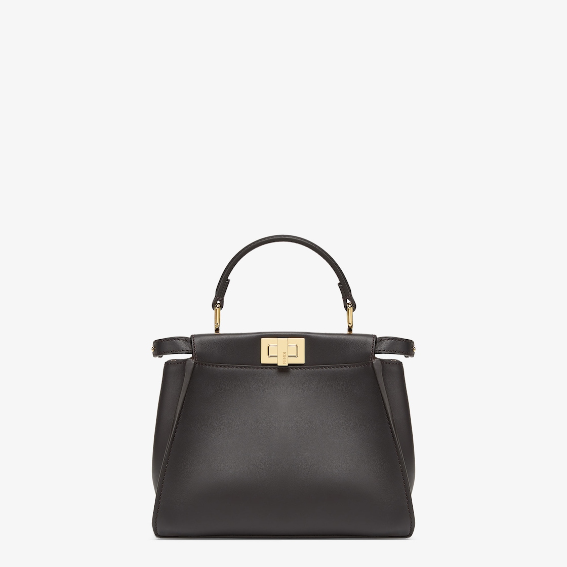ピーカブー ミニ レザー ブラウン | Fendi ピーカブー ミニ レザー ブラウン | Fendi