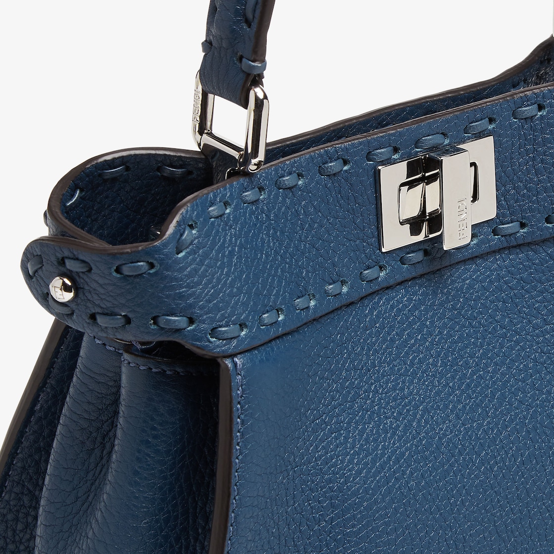 Peekaboo Mini Selleria Blue | Fendi Peekaboo Mini Selleria Blue | Fendi