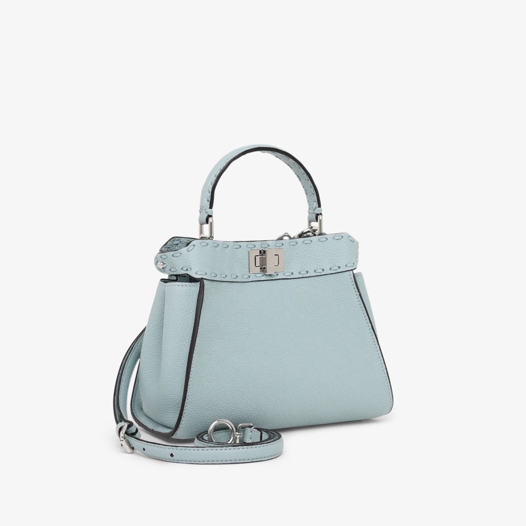 ピーカブー ミニ カーフレザー ライトブルー | Fendi ピーカブー ミニ カーフレザー ライトブルー | Fendi