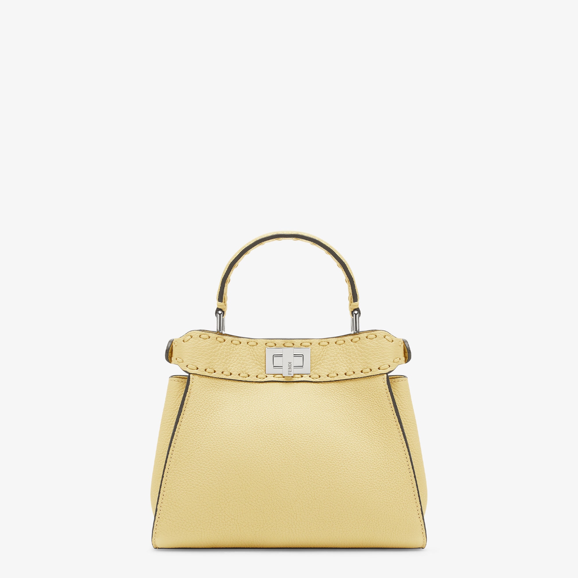 ピーカブー ミニ カーフレザー イエロー | Fendi ピーカブー ミニ カーフレザー イエロー | Fendi