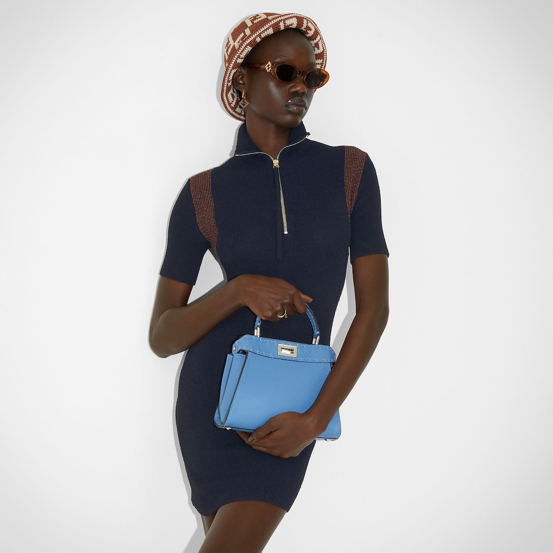 ピーカブー ミニ セレリア ブルー | Fendi ピーカブー ミニ セレリア ブルー | Fendi