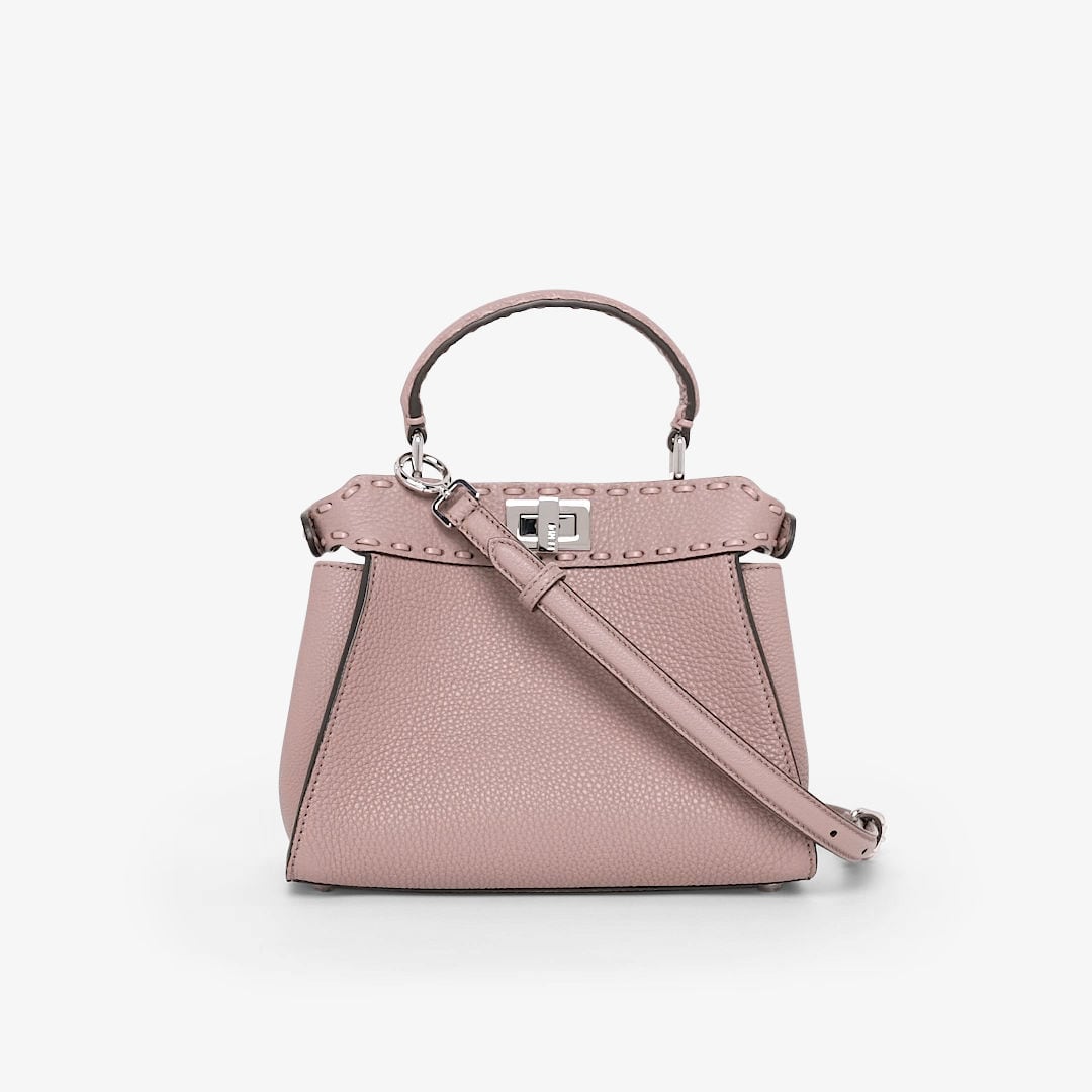 Peekaboo Mini Cuoio Romano leather Pink | Fendi Peekaboo Mini Cuoio Romano leather Pink | Fendi
