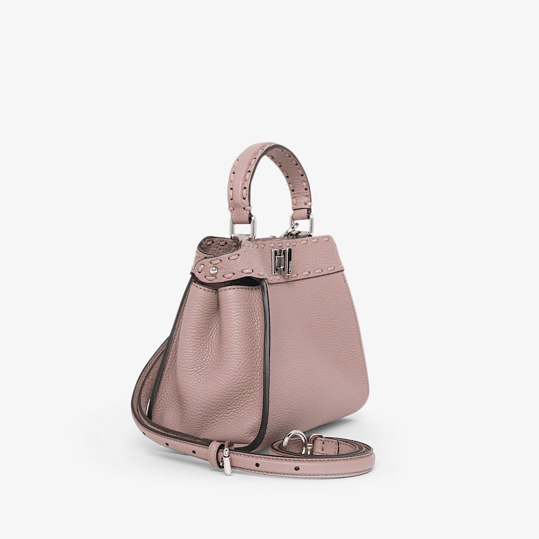 Peekaboo Mini Cuoio Romano leather Pink | Fendi Peekaboo Mini Cuoio Romano leather Pink | Fendi