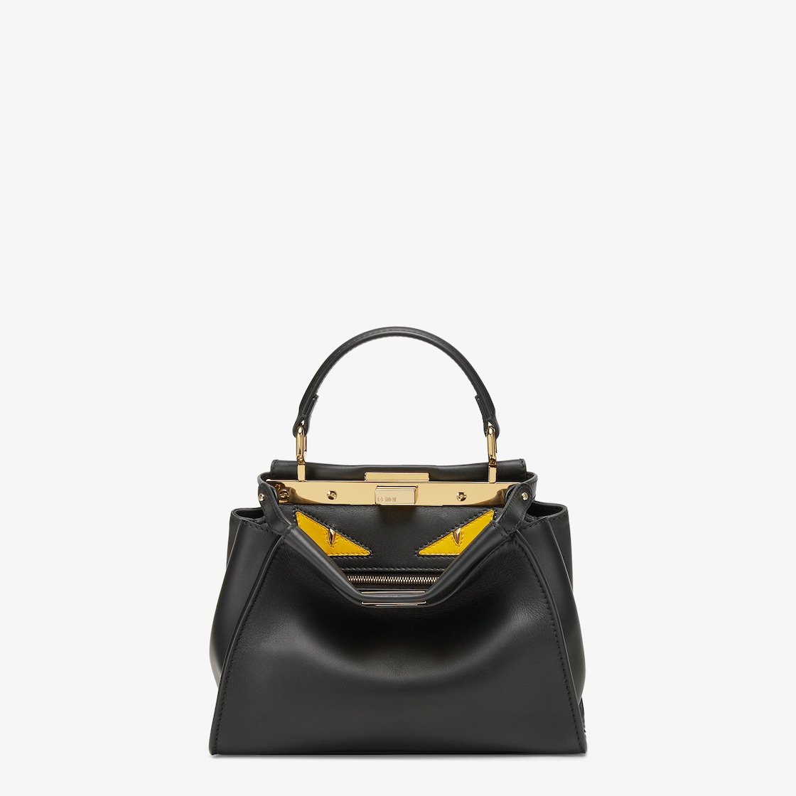 Peekaboo Mini Leather Black Fendi