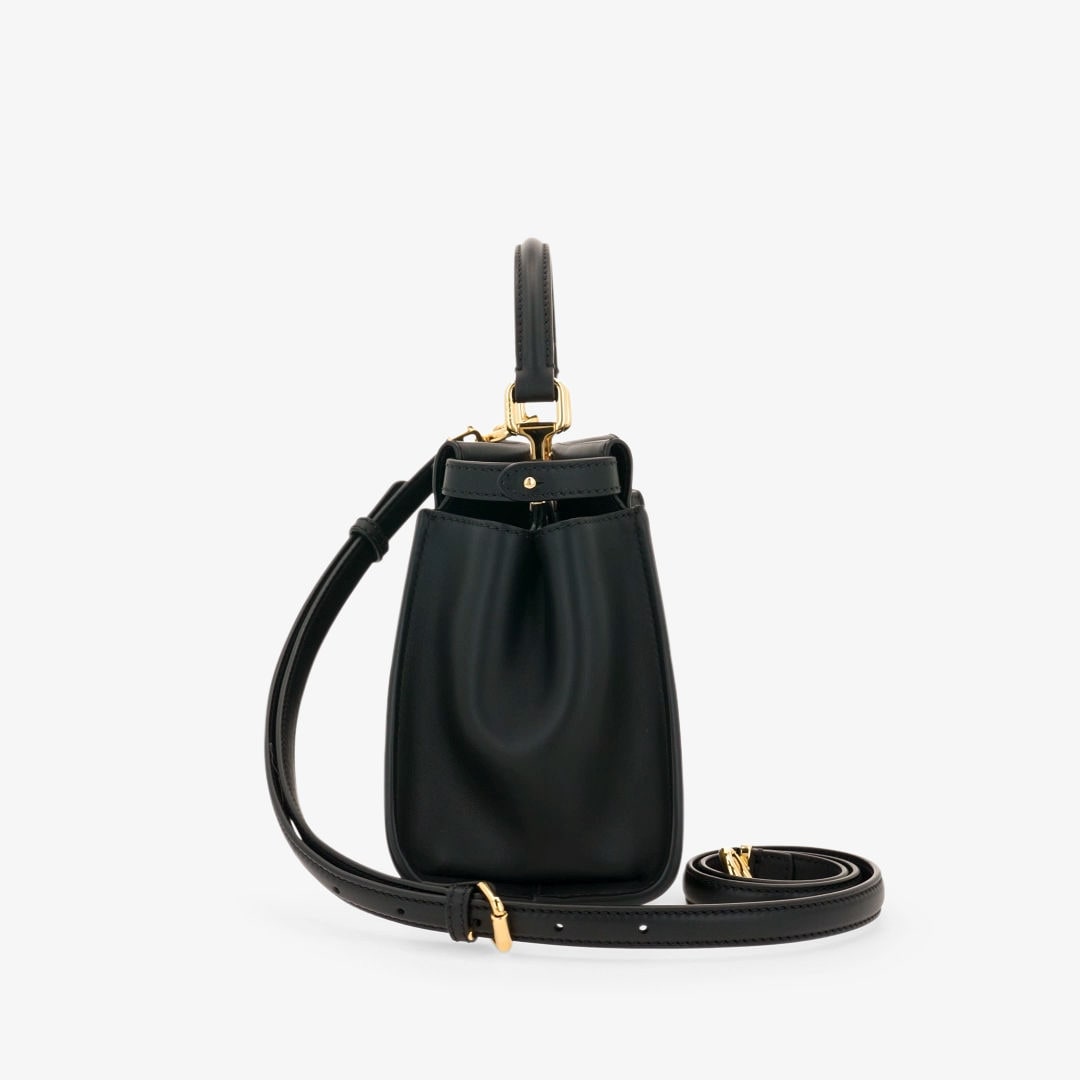 Peekaboo Mini Leather Black | Fendi Peekaboo Mini Leather Black | Fendi