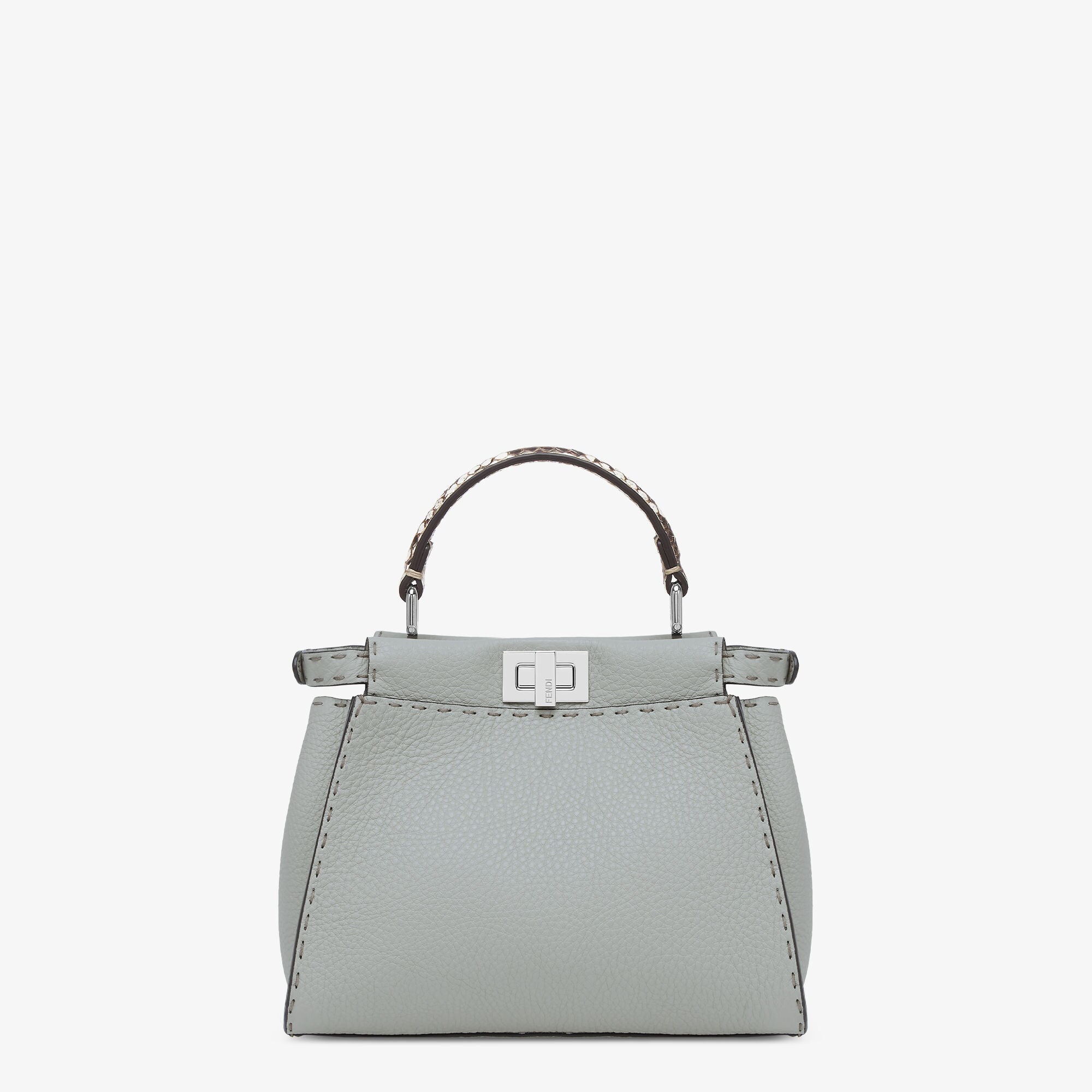 Peekaboo Mini Cuoio Romano leather Green | Fendi