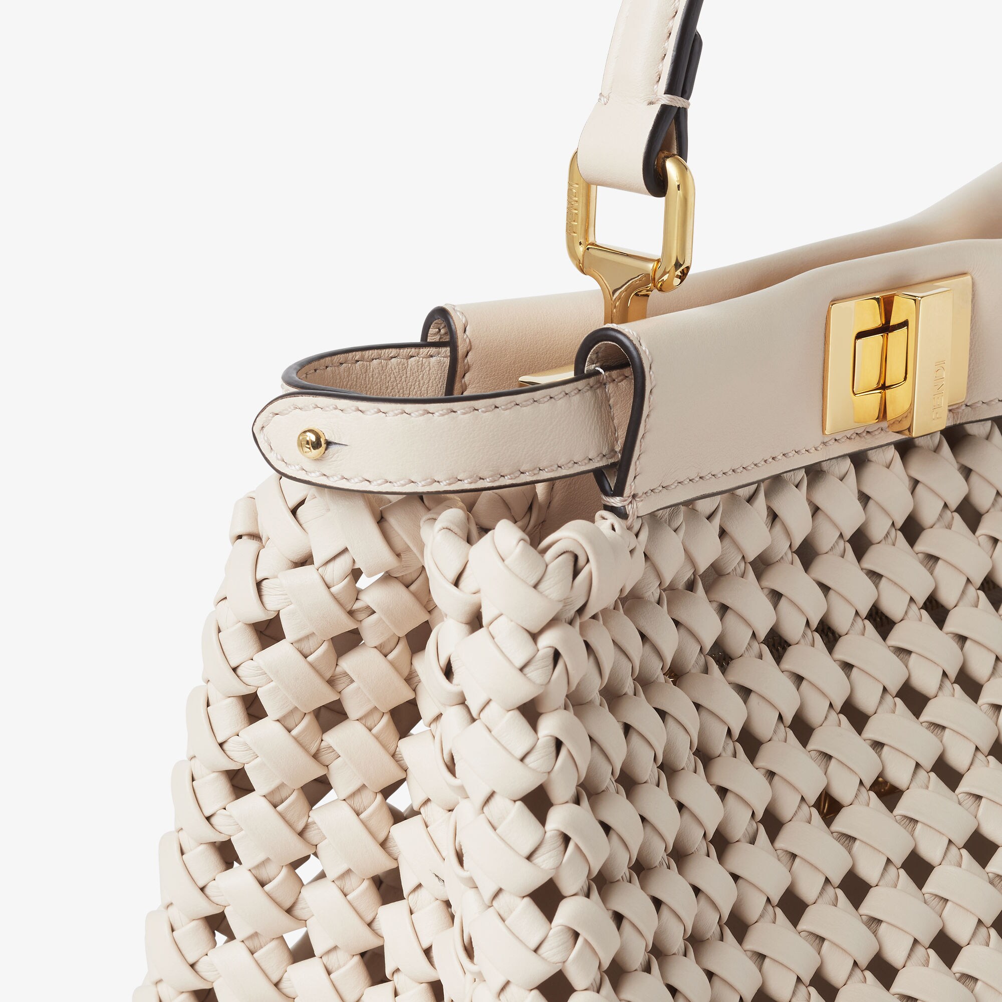 ピーカブー ミニ レザー ホワイト | Fendi