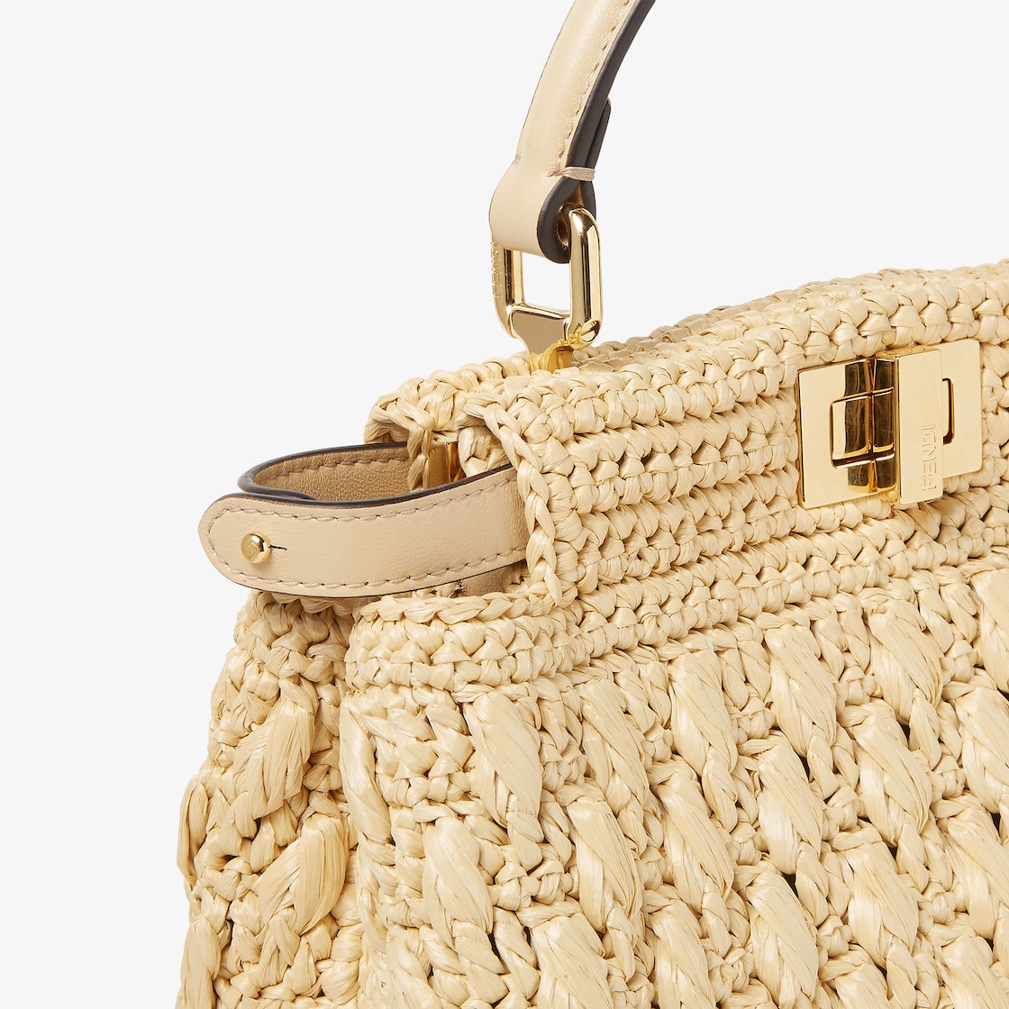 ピーカブー ミニ ファブリック ベージュ | Fendi ピーカブー ミニ ファブリック ベージュ | Fendi