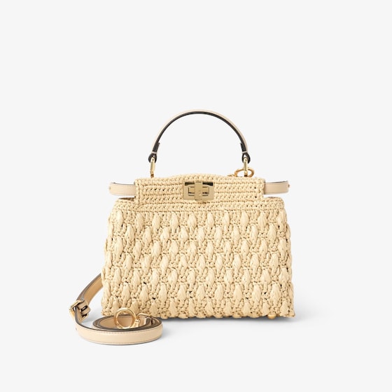 Fendi Peekaboo Mini In Sand