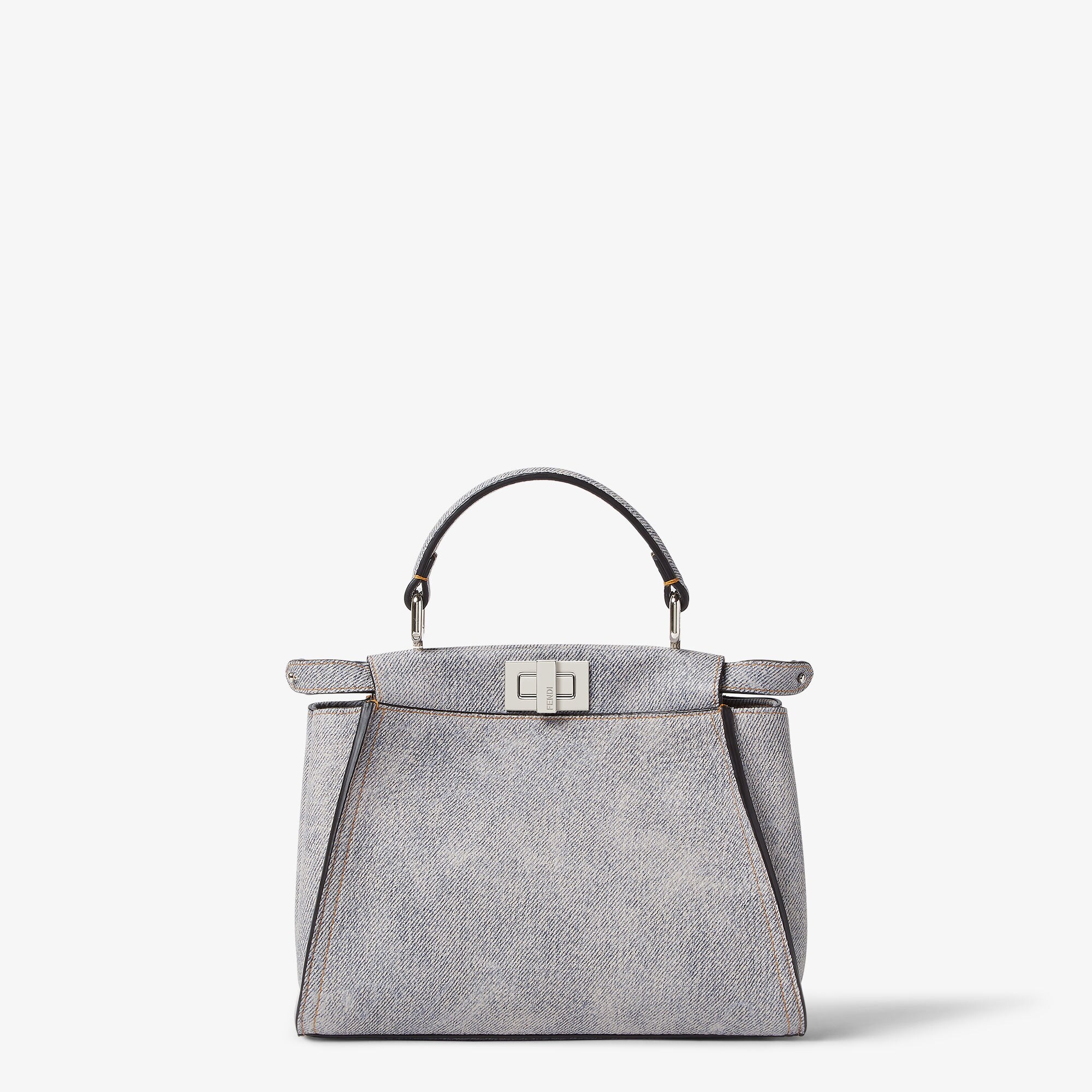 Nano Peekaboo Leather Beige | Fendi