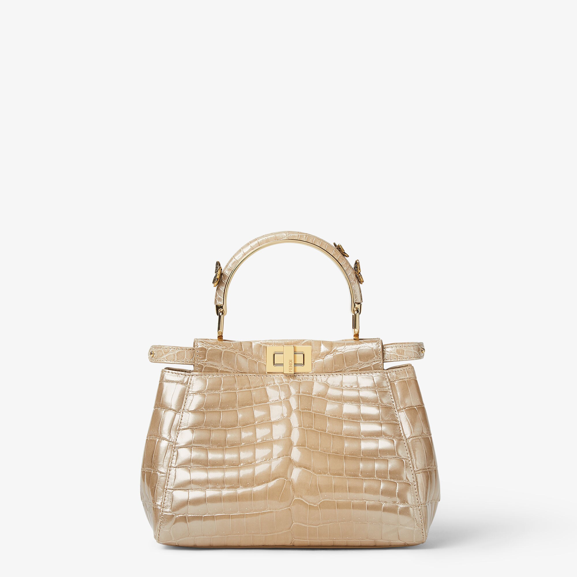 Peekaboo Mini Precious skin White | Fendi