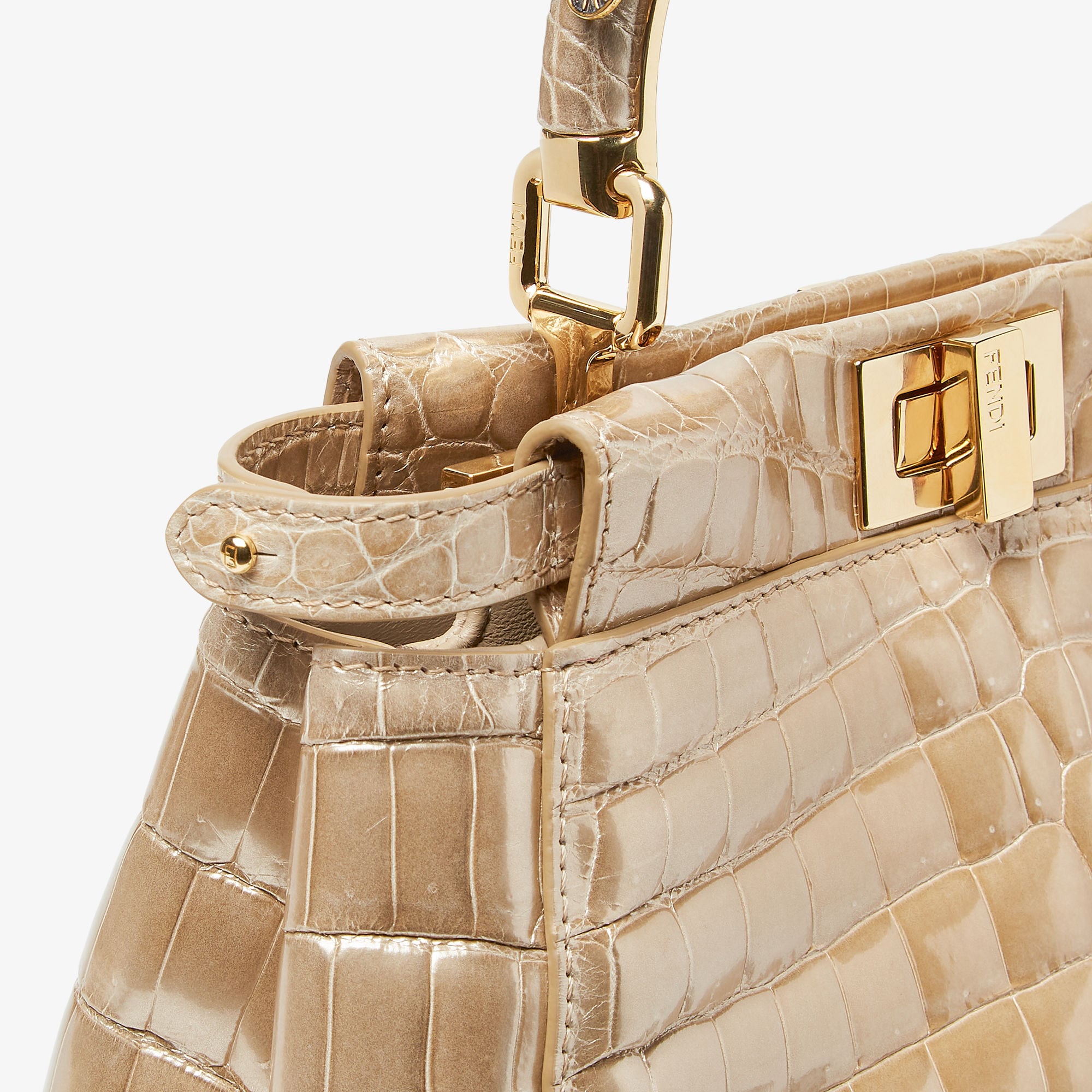 Peekaboo Mini - White | FENDI US