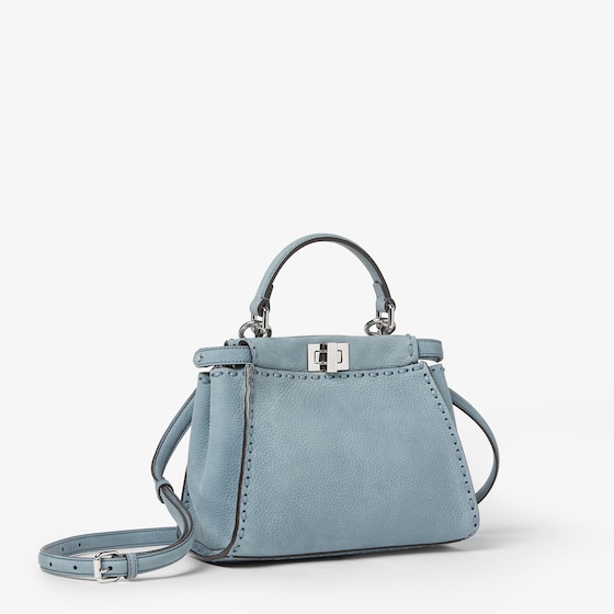 Fendi Small, iconic Peekaboo bag made with 220 hand-sewn, macro | Thumbnail 3