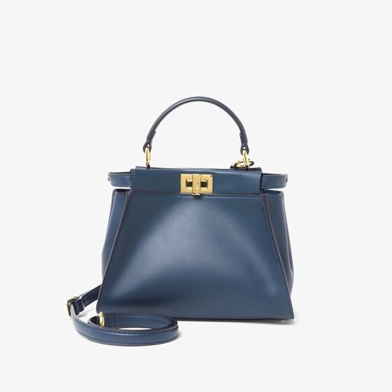 Fendi Peekaboo Mini In Blue
