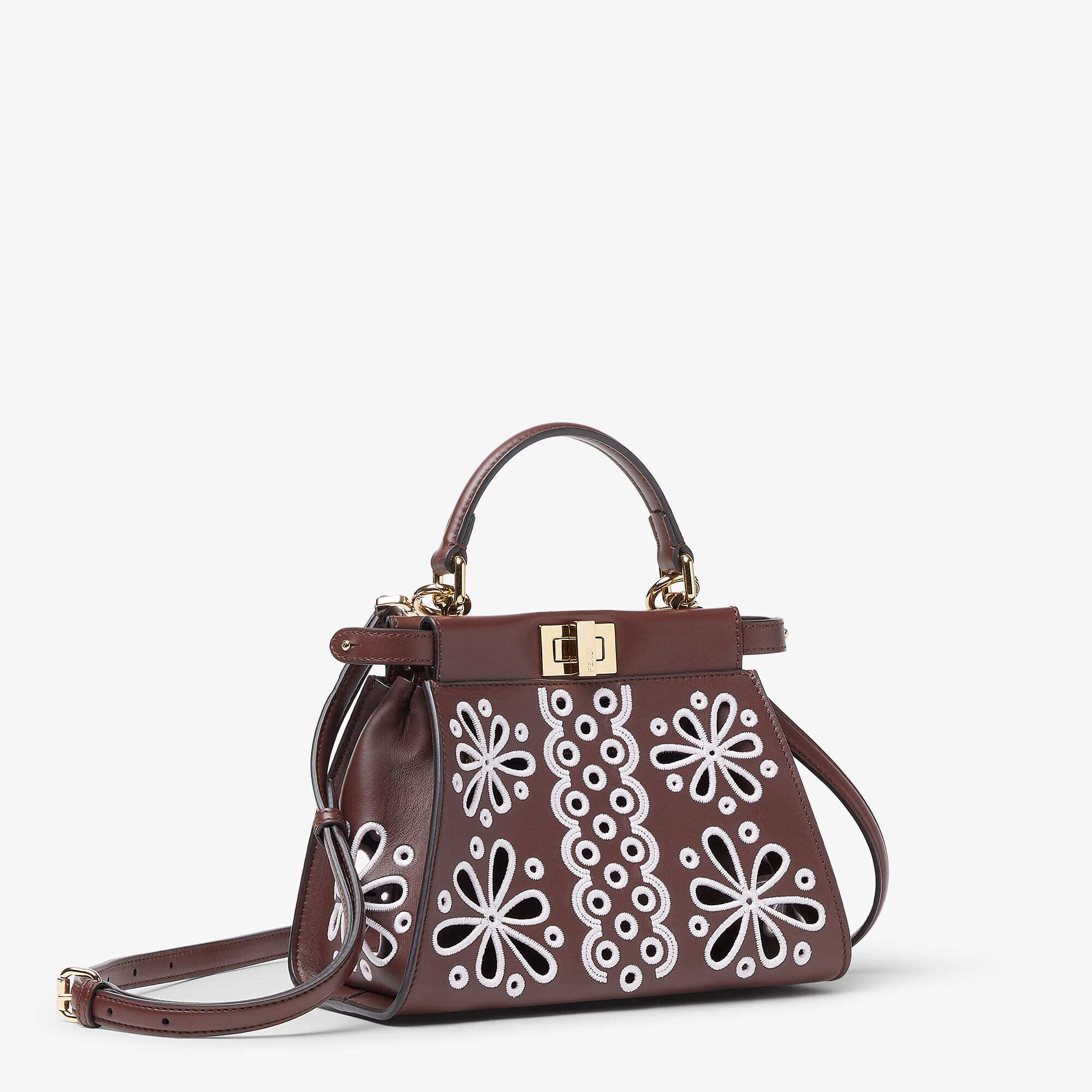 Peekaboo Mini - Brown | FENDI US