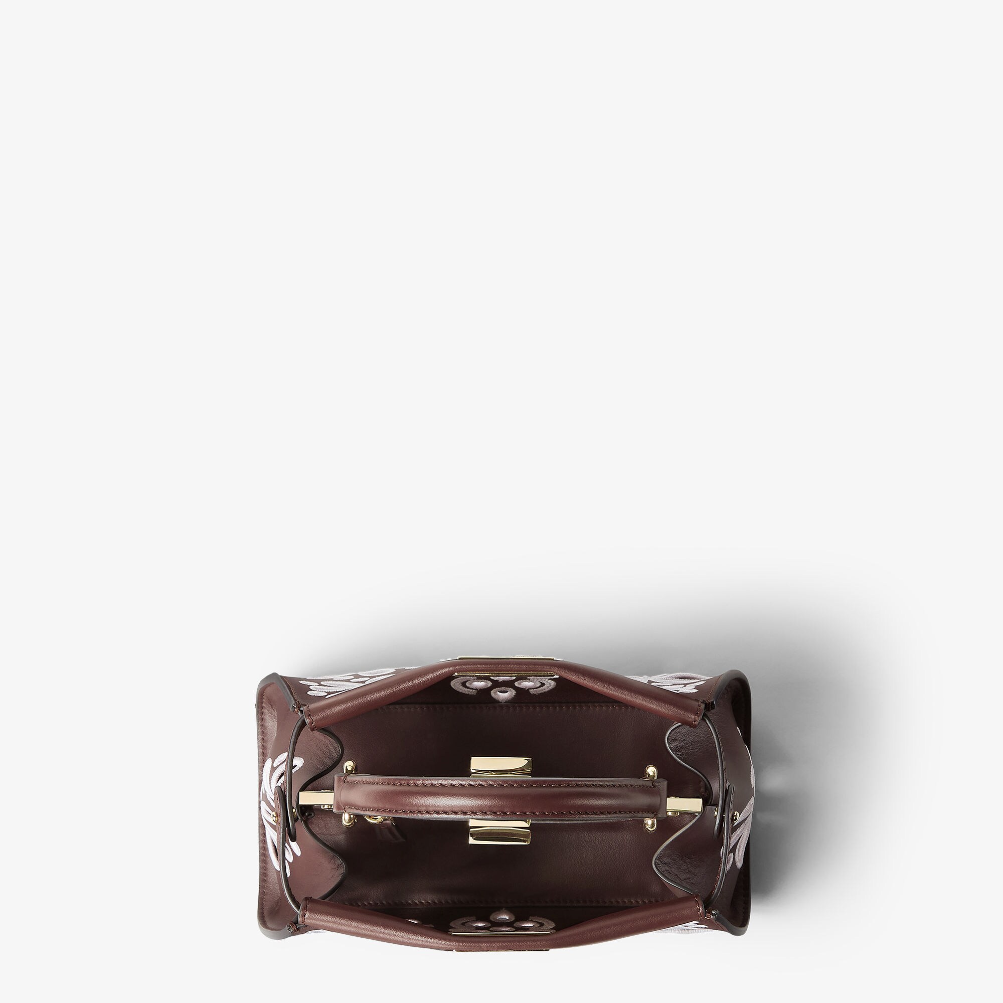 ピーカブー ミニ レザー ブラウン | Fendi