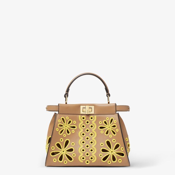 Fendi Peekaboo Mini In Sand