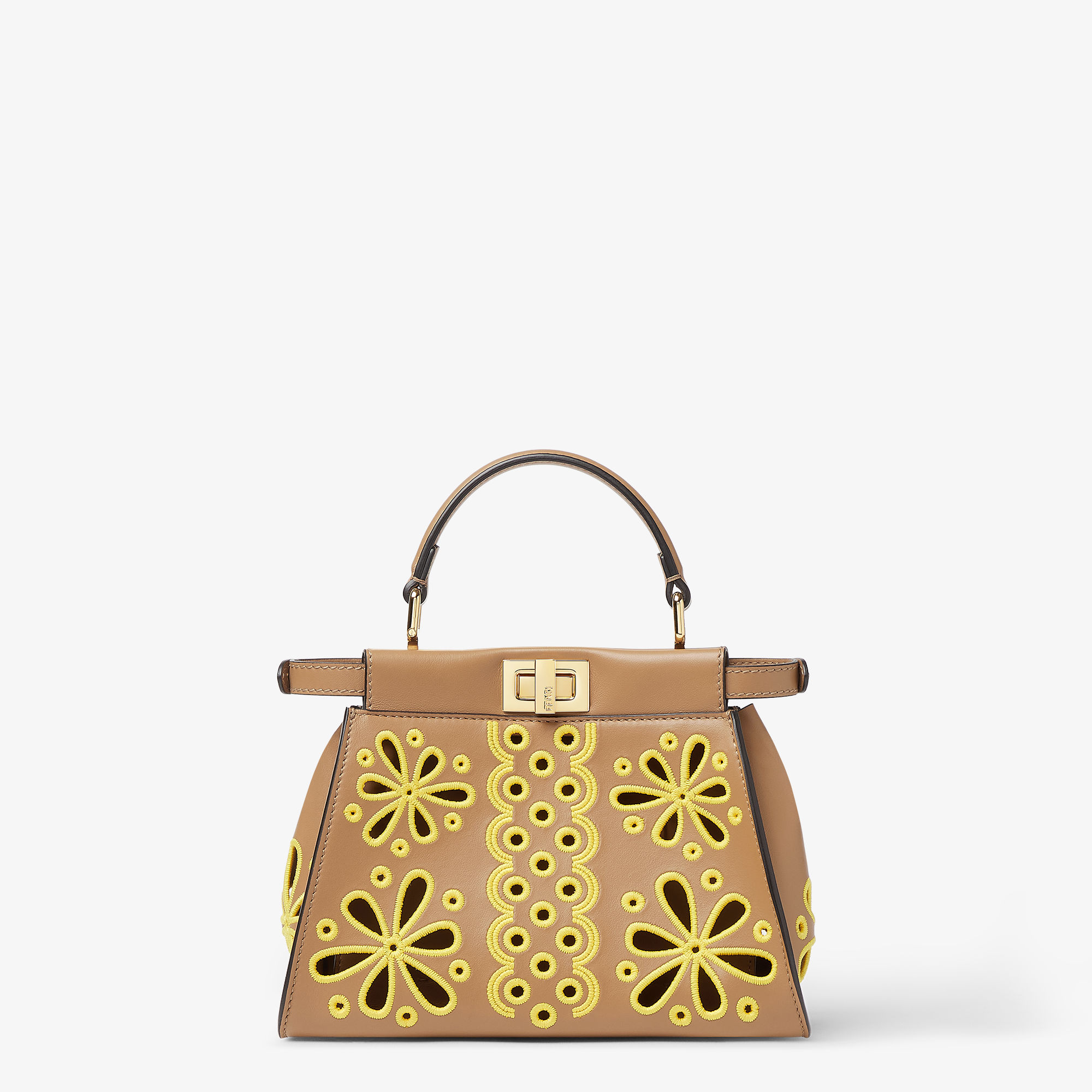 ピーカブー ミニ レザー ベージュ | Fendi