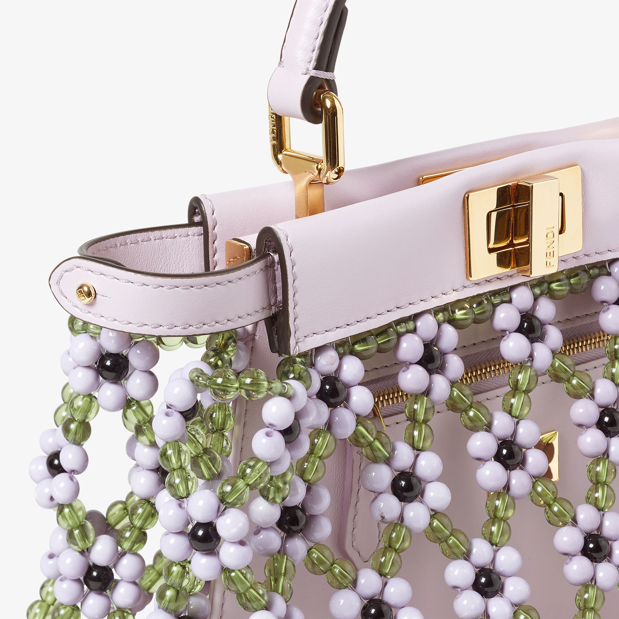 ★FENDI★ピーカブー★スパンコール チェーンストラップ ピーカブー ミニ スパンコールまたはクリスタル マルチカラー | Fendi