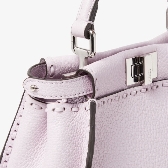 Fendi Small, iconic Peekaboo bag made with 220 hand-sewn, macro | Thumbnail 6