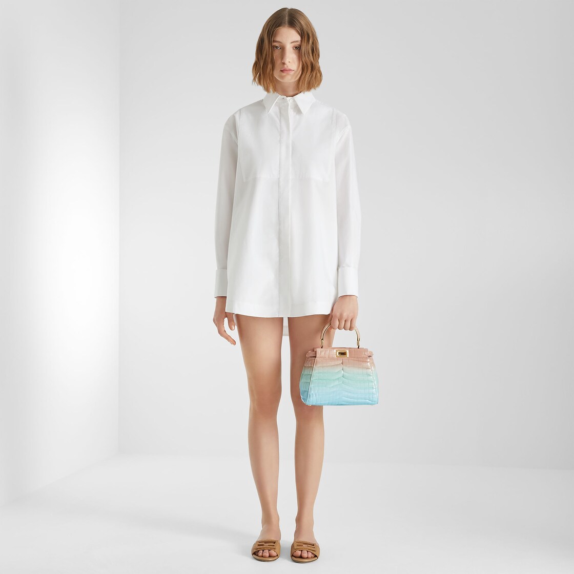 Peekaboo Mini Fine leathers Multicolour - Image 7/7