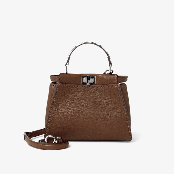 Fendi Peekaboo Mini In Brown