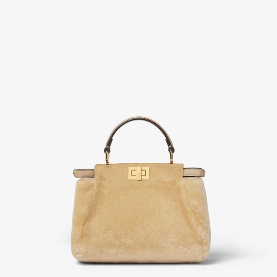Fendi Peekaboo Mini In Sand