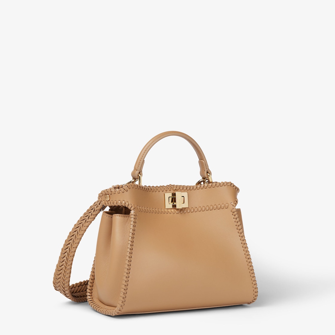 Peekaboo Mini Leather Beige - Image 3/7