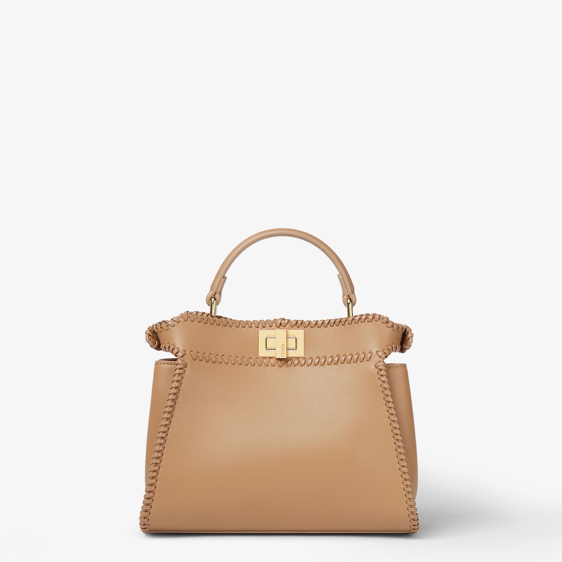 Peekaboo Mini Leather Beige - Image 4/7