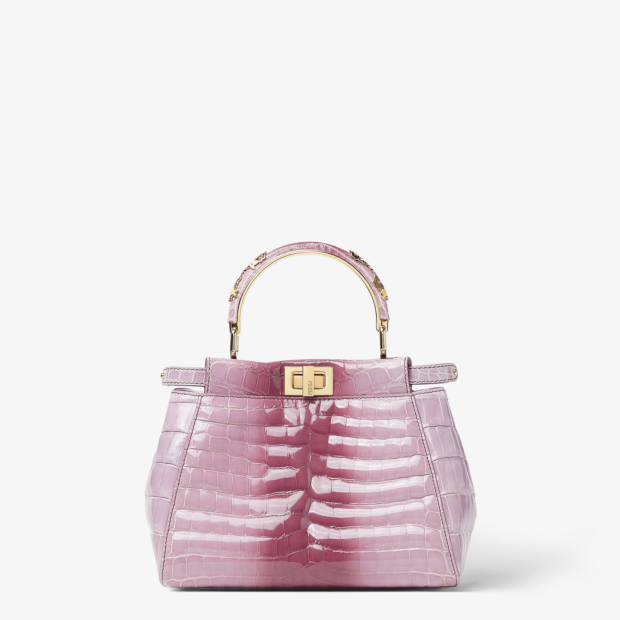 Peekaboo Mini Precious skin Purple | Fendi