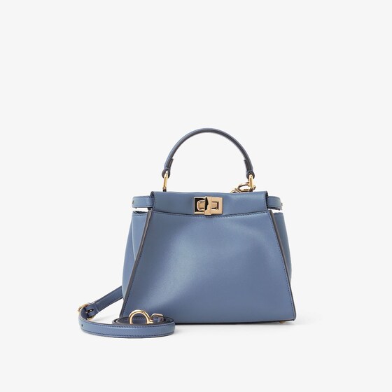 Fendi Peekaboo Mini In Blue