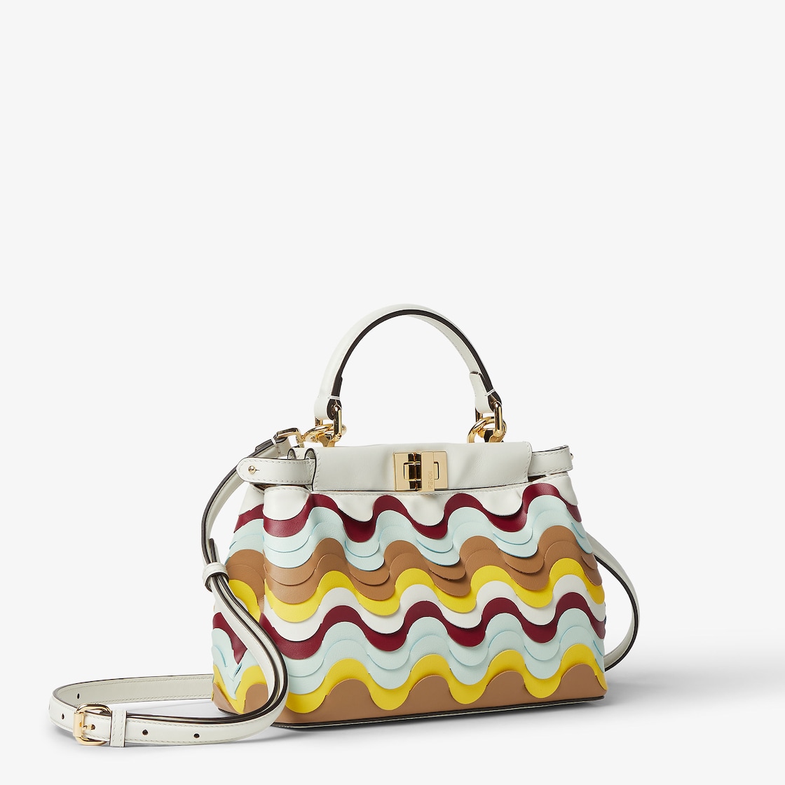 Peekaboo Mini Leather Multicolor - Image 2/5