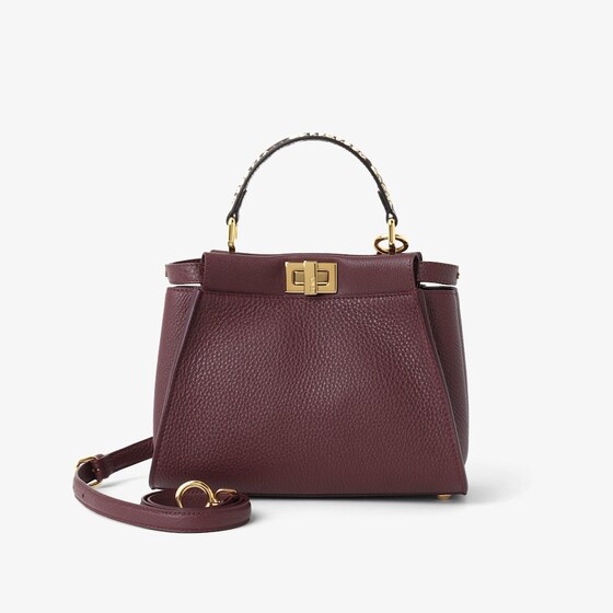 Fendi Peekaboo Mini In Red