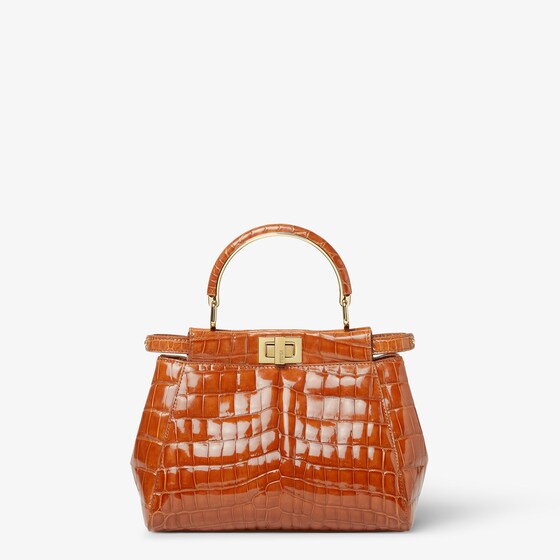 Fendi Peekaboo Mini In Brown