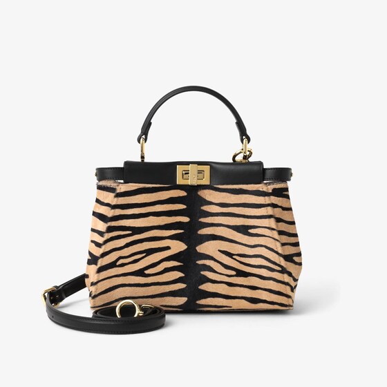 Fendi Peekaboo Mini In Brown